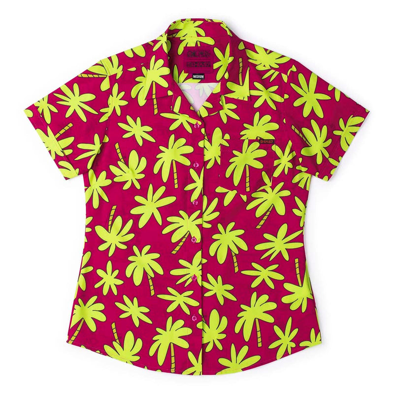 RSVLTS SUUUPER! Women's KUNUFLEX Short Sleeve Shirt in Red — detail 2