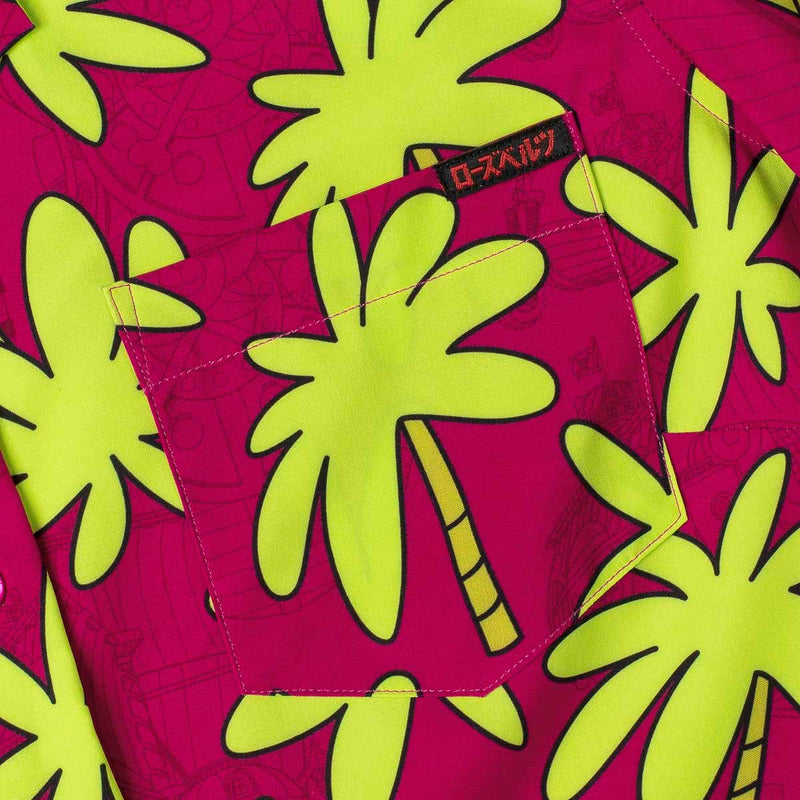 RSVLTS SUUUPER! Women's KUNUFLEX Short Sleeve Shirt in Red — detail 4