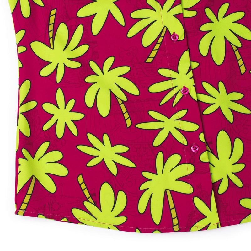 RSVLTS SUUUPER! Women's KUNUFLEX Short Sleeve Shirt in Red — detail 7