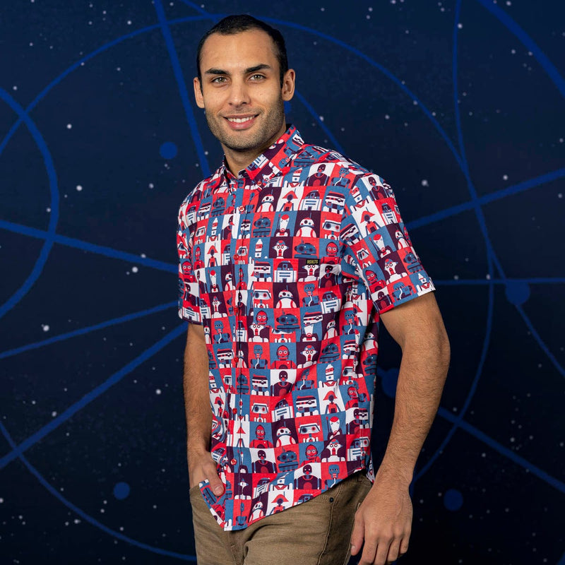 RSVLTS Wired for Battle KUNUFLEX Short Sleeve Shirt in Multicolor — detail 2