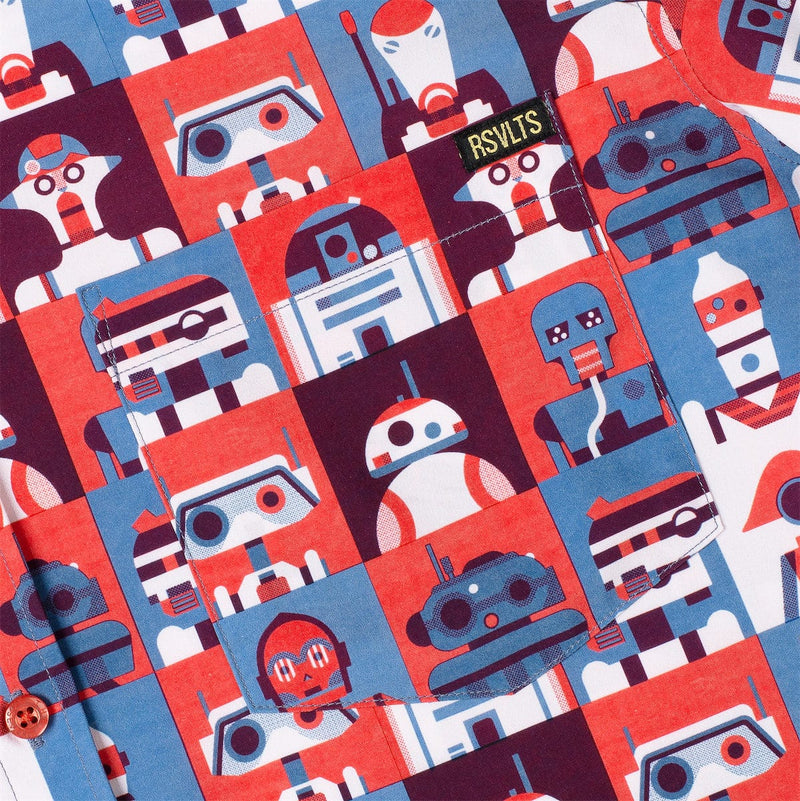 RSVLTS Wired for Battle KUNUFLEX Short Sleeve Shirt in Multicolor — detail 3