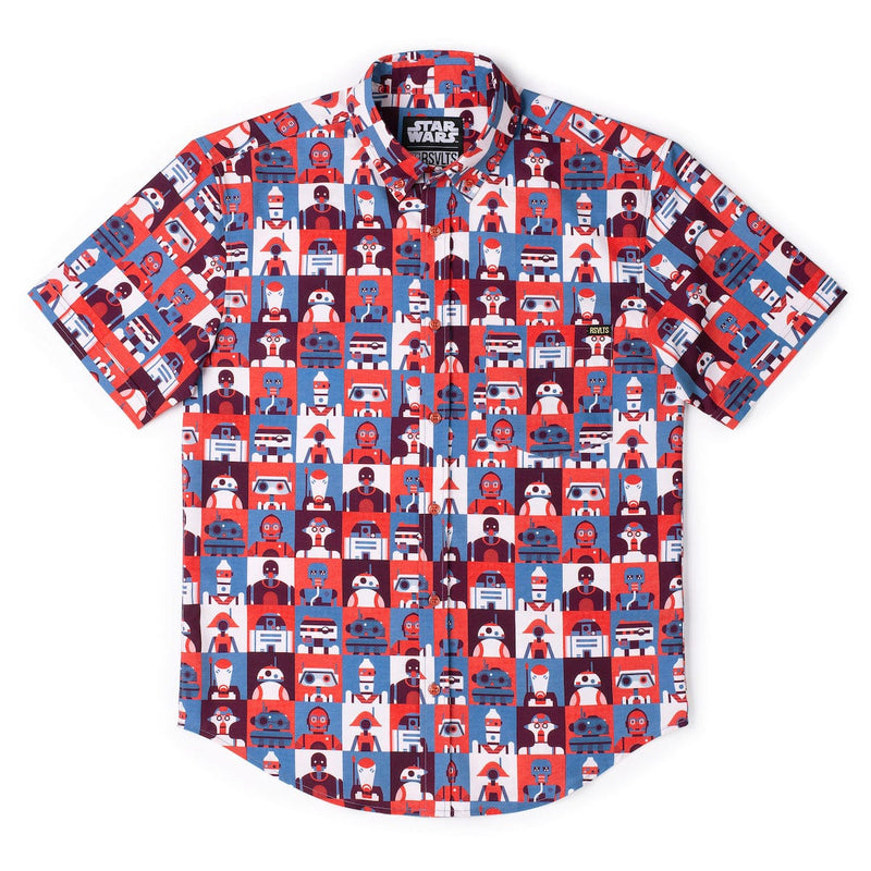 RSVLTS Wired for Battle KUNUFLEX Short Sleeve Shirt in Multicolor — detail 5