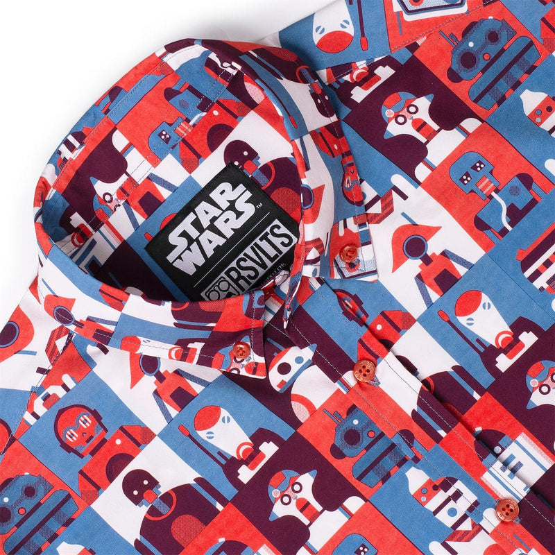 RSVLTS Wired for Battle KUNUFLEX Short Sleeve Shirt in Multicolor — detail 6