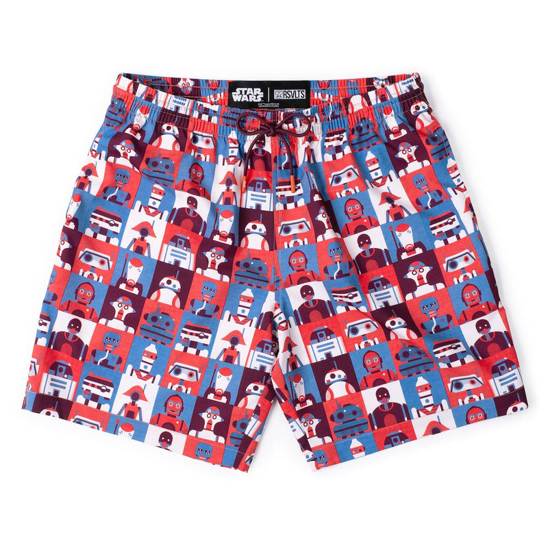 RSVLTS Wired for Battle Hybrid Shorts in Multicolor — front view