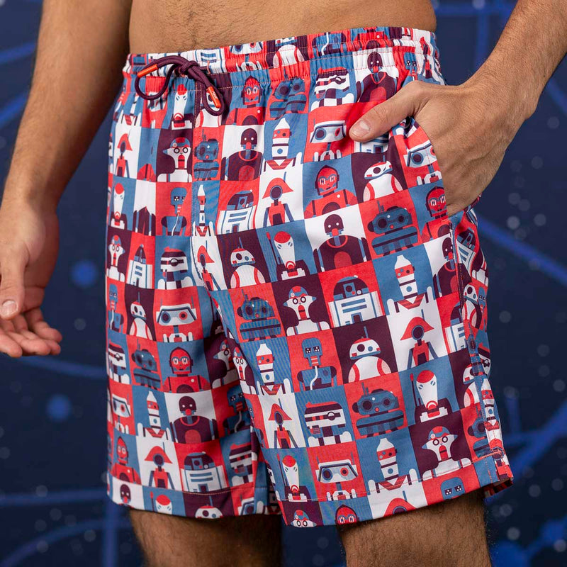 RSVLTS Wired for Battle Hybrid Shorts in Multicolor — detail 4