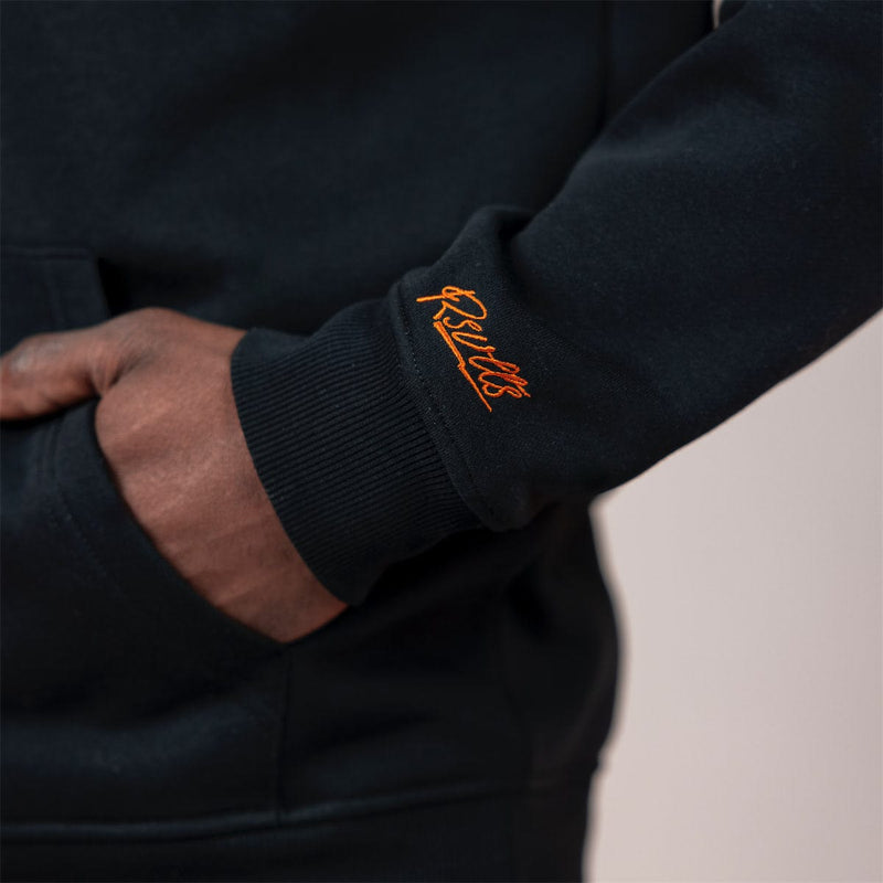 RSVLTS Stay Wild Tiger Shark Classic Hoodie in Black — detail 6