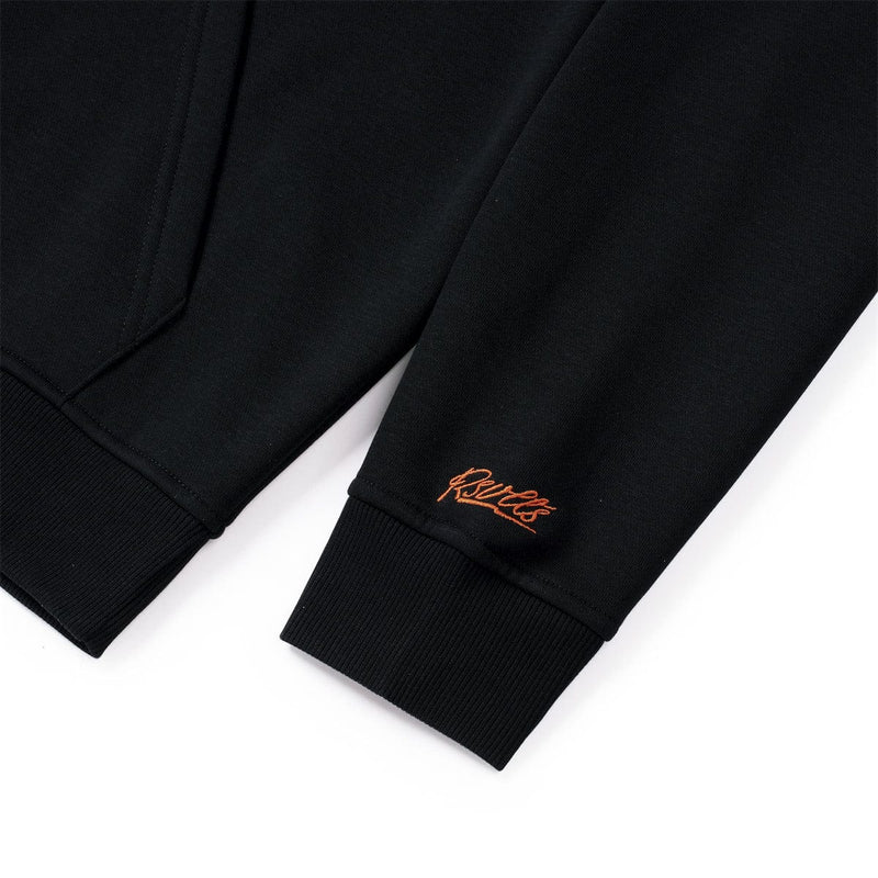 RSVLTS Stay Wild Tiger Shark Classic Hoodie in Black — detail 7