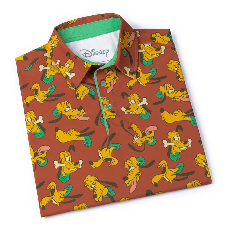 RSVLTS Doggone Legend All-Day Polo in Brown — detail 7
