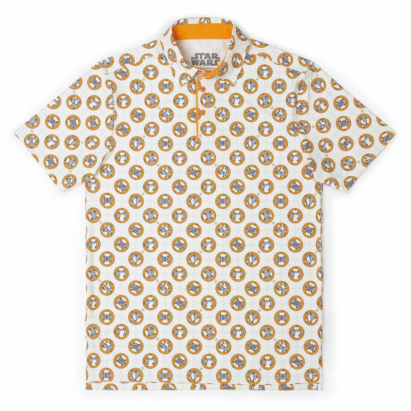 RSVLTS The BB-8 All-Day Polo in Neutral — front view