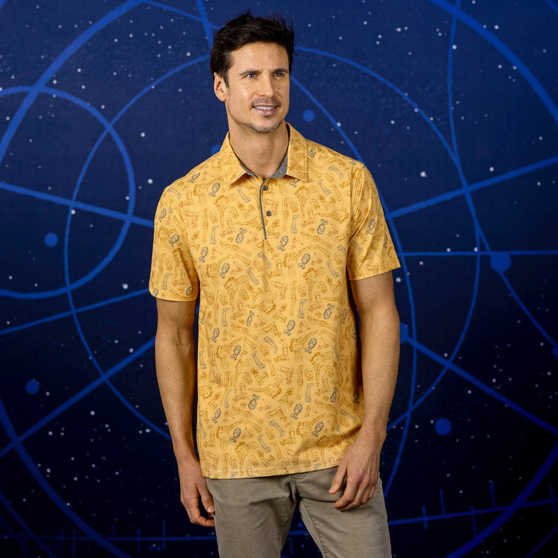 RSVLTS Oh My! All-Day Polo in Yellow — detail 2