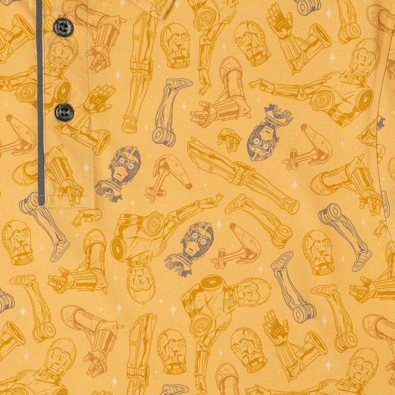 RSVLTS Oh My! All-Day Polo in Yellow — detail 3