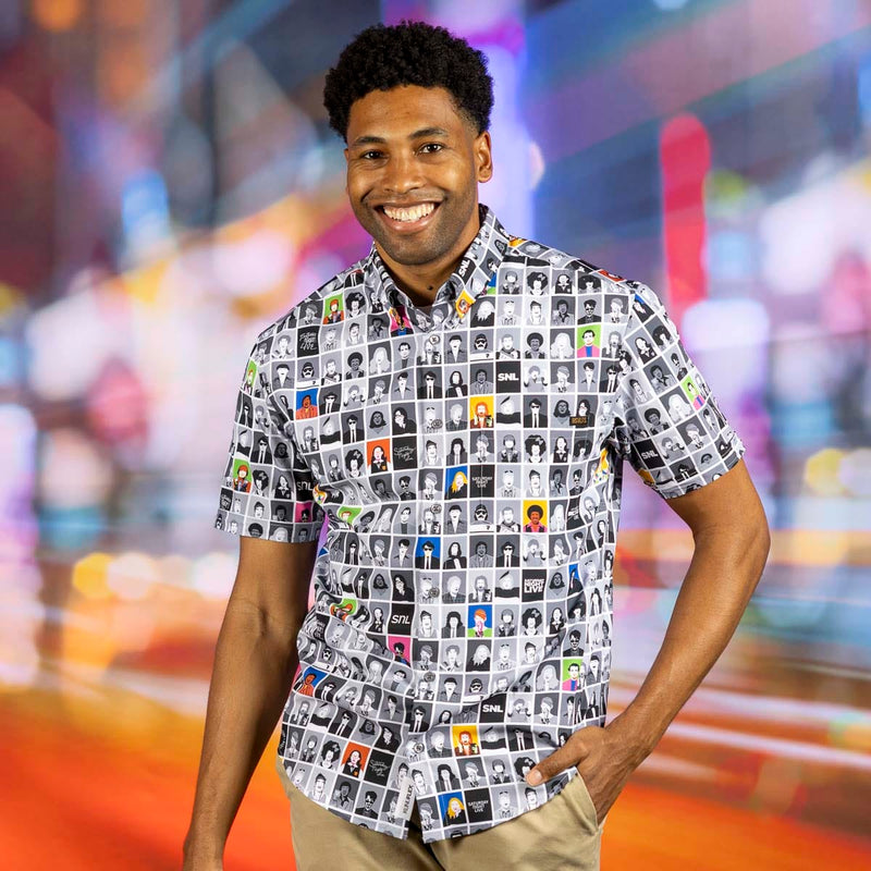 RSVLTS Live from New York! KUNUFLEX Short Sleeve Shirt in Multicolor — detail 2