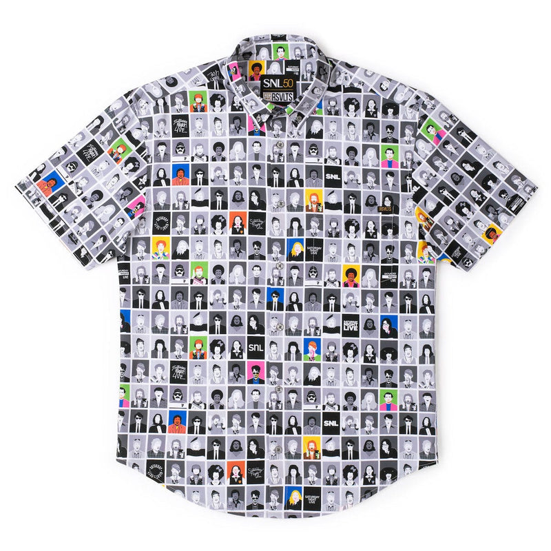 RSVLTS Live from New York! KUNUFLEX Short Sleeve Shirt in Multicolor — detail 5