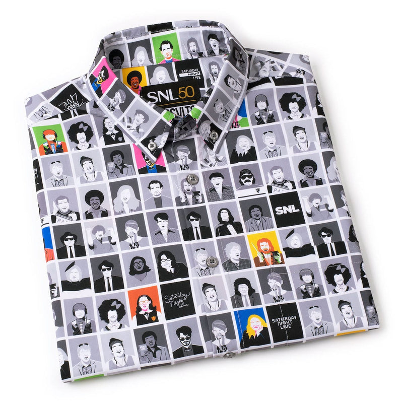 RSVLTS Live from New York! KUNUFLEX Short Sleeve Shirt in Multicolor — detail 8