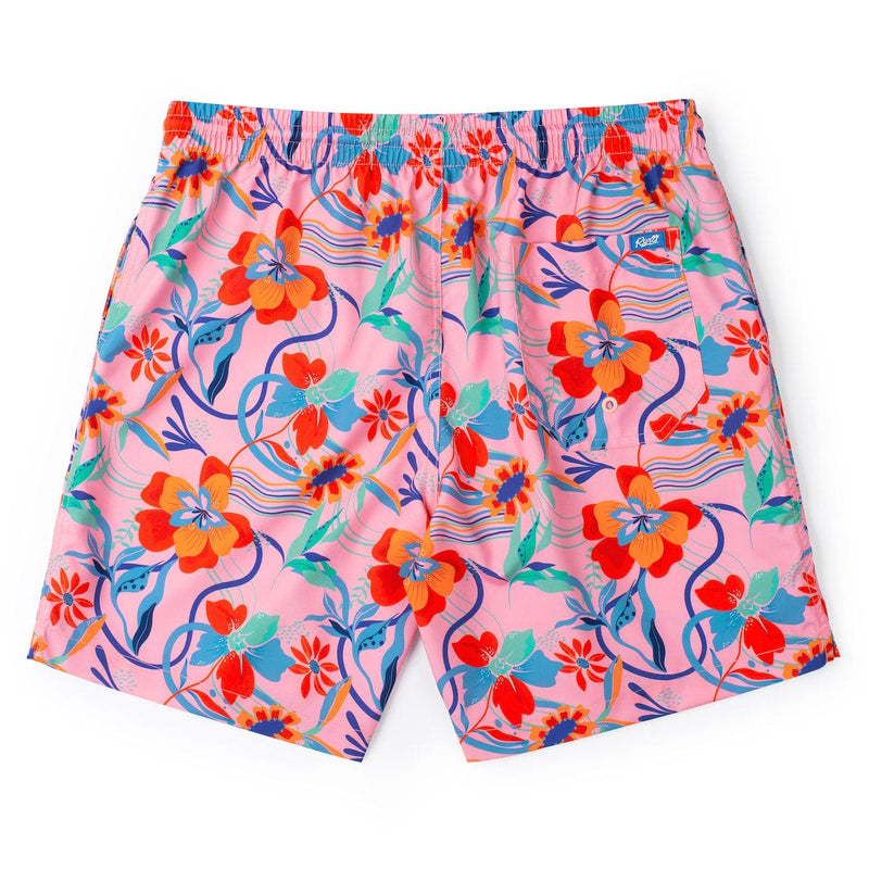 RSVLTS Back to the Fuchsia Hybrid Shorts in Multicolor — detail 5