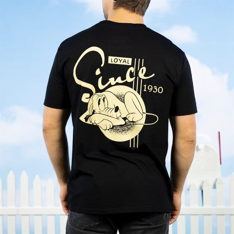 RSVLTS Loyal Since 1930 Crewneck Tee in Black — detail 4