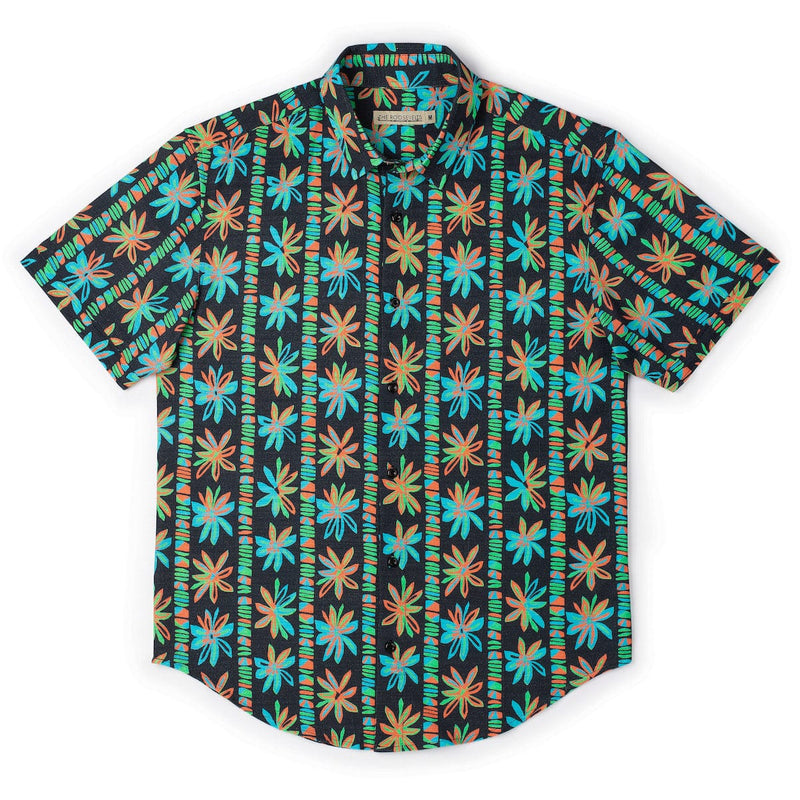 RSVLTS Fleur-escent Bamboo Short Sleeve Shirt — detail 3