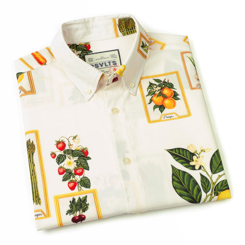 RSVLTS Grandma’s Kitchen KUNUFLEX Short Sleeve Shirt in Multicolor — detail 5