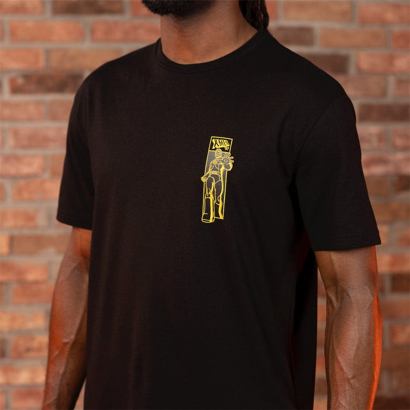 RSVLTS Heads of the Class Crewneck Tee in Black — detail 5