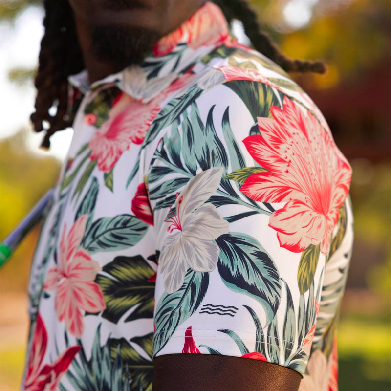 RSVLTS Delray All-Day Polo in Green — detail 3