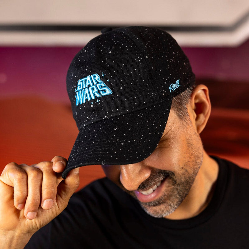RSVLTS Retro ‘77 (Galaxy) Dad Hat in Black — detail 2