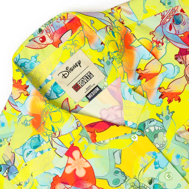 RSVLTS Tropical Troublemaker Women's KUNUFLEX Short Sleeve Shirt in Multicolor — detail 5