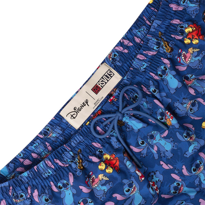 RSVLTS Stitch Being Stitch Hybrid Shorts in Blue — detail 2