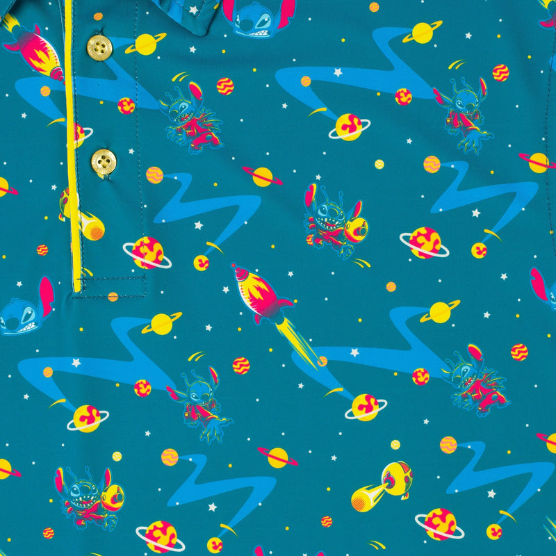 RSVLTS Deep (Space) Trouble All-Day Polo in Blue — detail 3