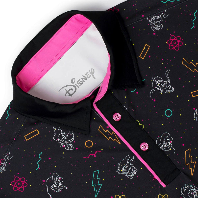 RSVLTS Electric Ensemble All-Day Polo in Black — detail 2