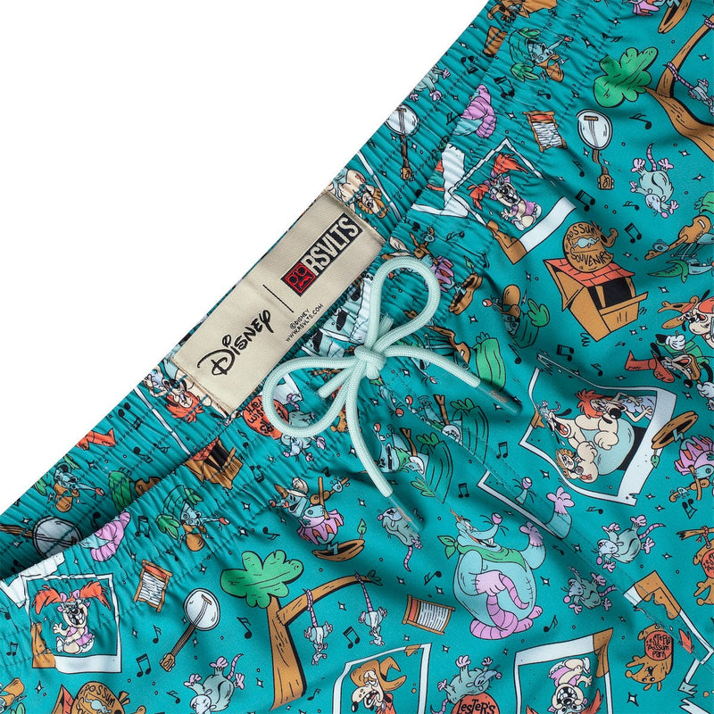 RSVLTS Lester’s Possum Park Hybrid Shorts in Green — detail 2