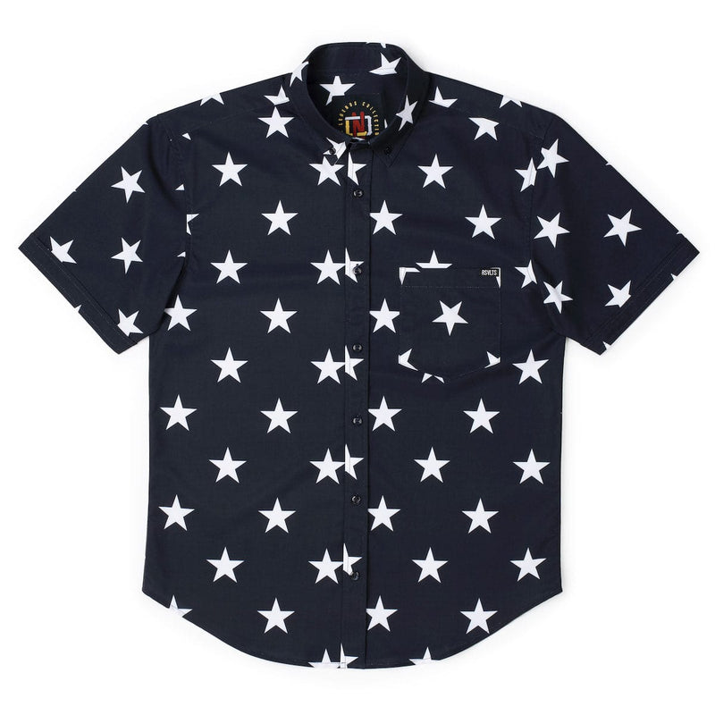 RSVLTS Hubble KUNUFLEX Short Sleeve Shirt (Legends Edition) in Black — detail 3