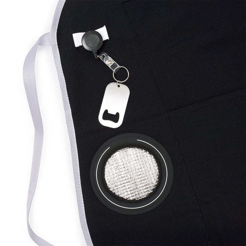 RSVLTS Knuckle Sandwich Ultimate Grilling Apron in Black — detail 3