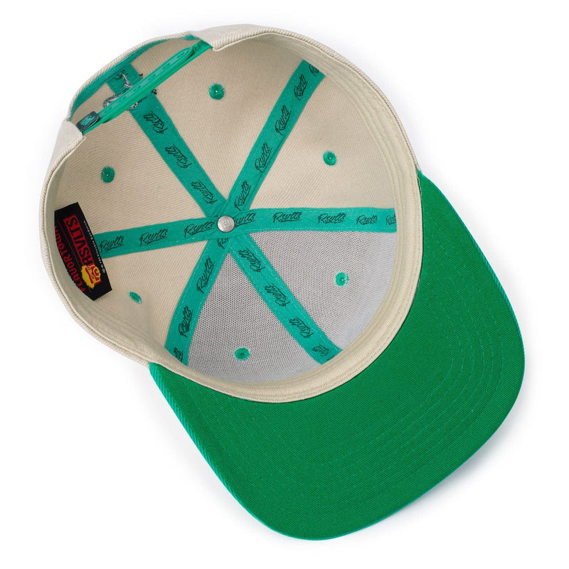 RSVLTS Mas Santo! TLB Hat in Green — detail 2