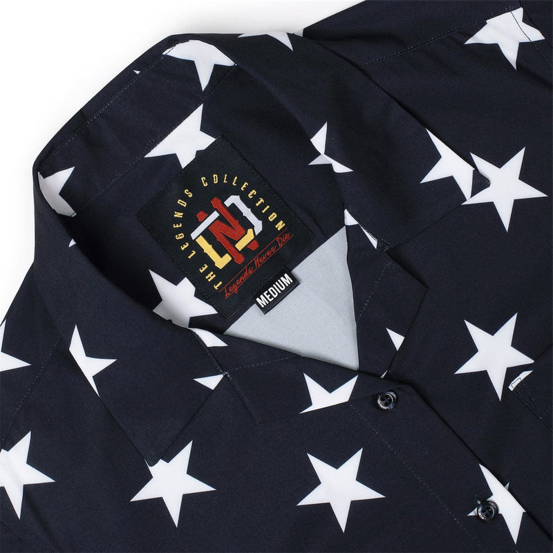 RSVLTS Hubble Women's KUNUFLEX Short Sleeve Shirt (Legends Edition) in Black — detail 3