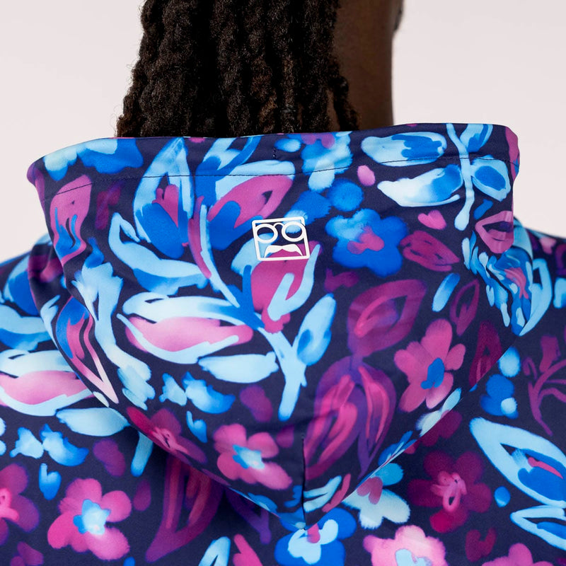 RSVLTS Tropiglow Performance Hoodie in Purple — detail 2