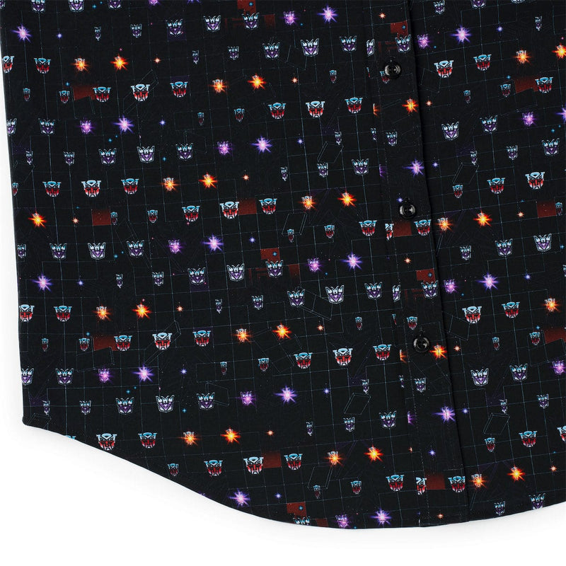 RSVLTS The Transformers Will Return! KUNUFLEX Short Sleeve Shirt in Black — detail 4