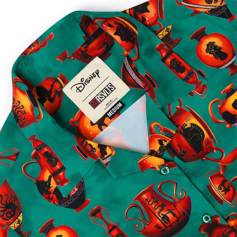RSVLTS Vases of Valor Women's KUNUFLEX Short Sleeve Shirt in Green — detail 5