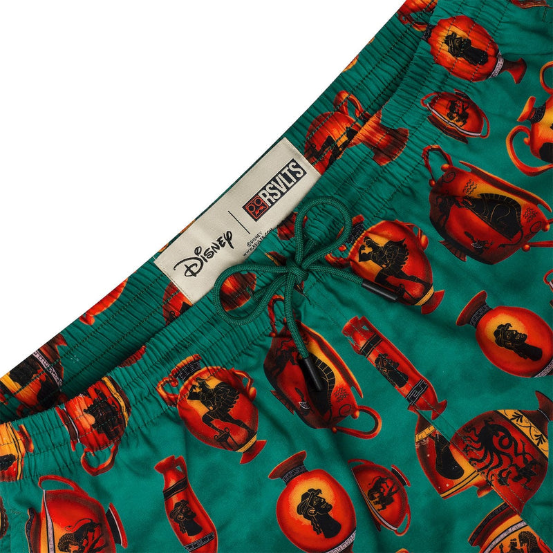 RSVLTS Vases of Valor Hybrid Shorts in Green — detail 2