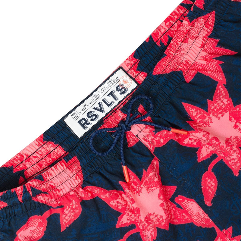 RSVLTS Camp Kunu Floral (Red) Hybrid Shorts — detail 2