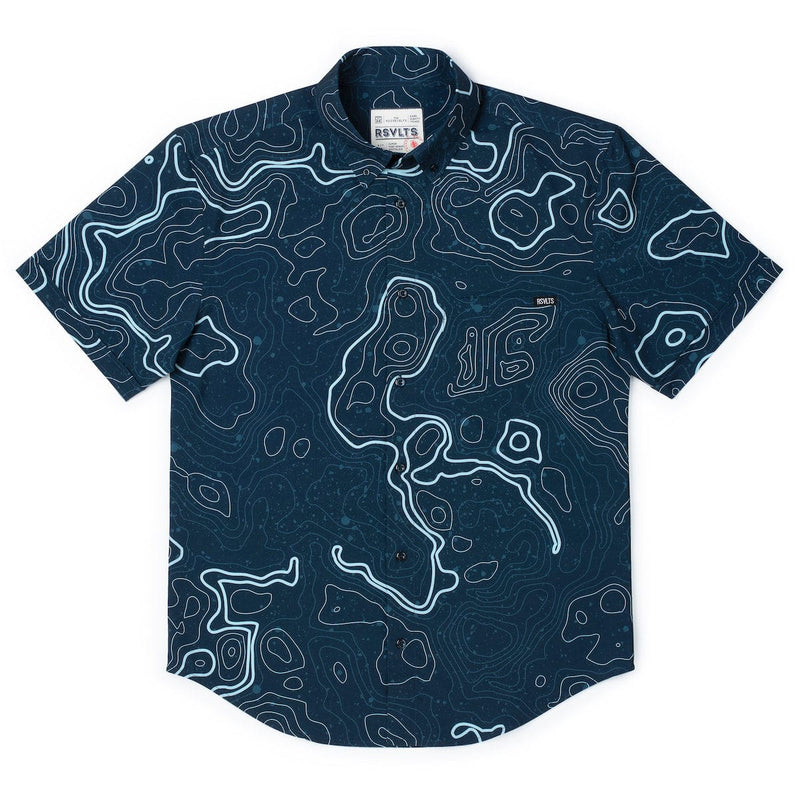RSVLTS Topograph KUNUFLEX Short Sleeve Shirt — detail 5