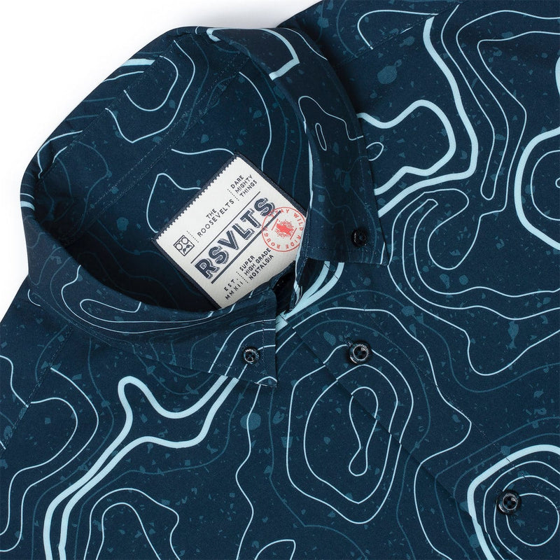 RSVLTS Topograph KUNUFLEX Short Sleeve Shirt — detail 6
