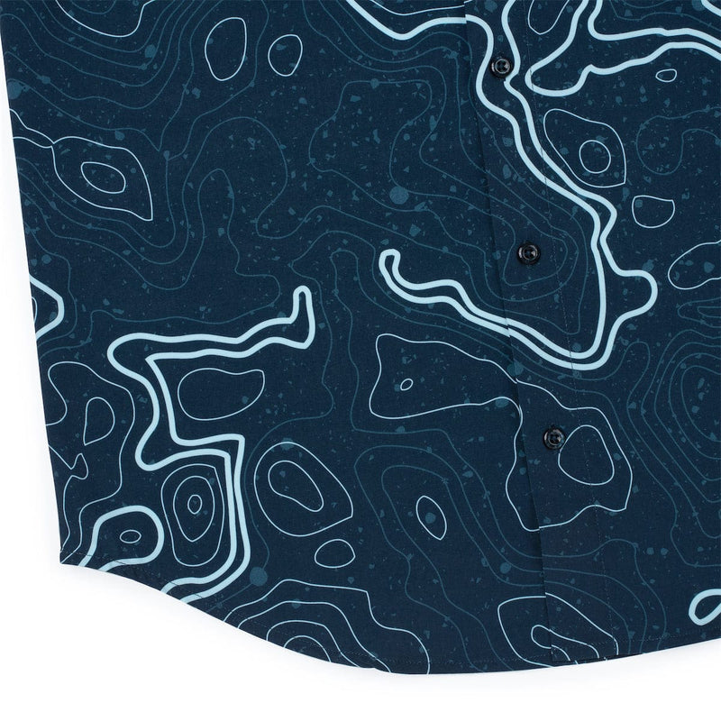 RSVLTS Topograph KUNUFLEX Short Sleeve Shirt — detail 7