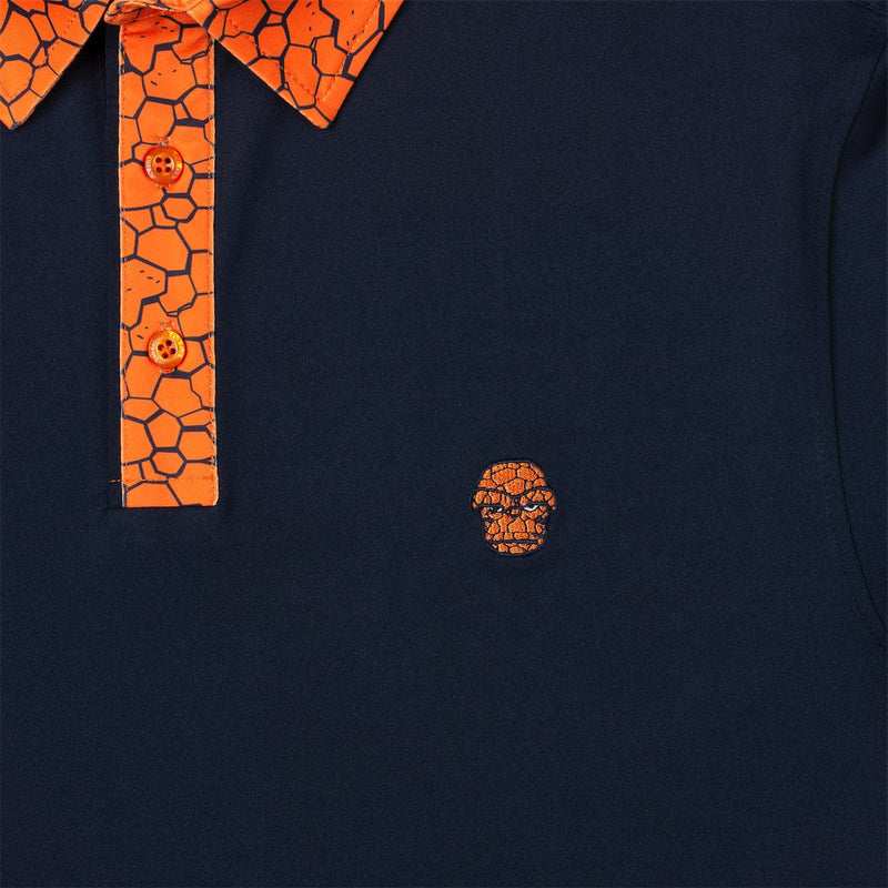 RSVLTS The Thing All-Day Polo in Blue — detail 3