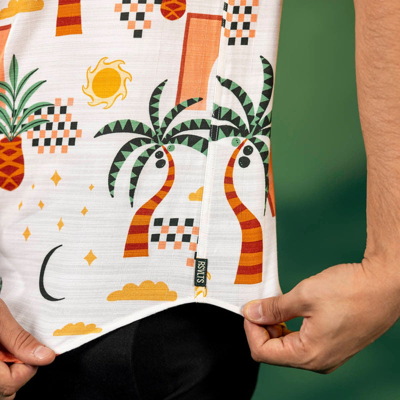 RSVLTS Mirage Bamboo Short Sleeve Shirt in Multicolor — detail 2
