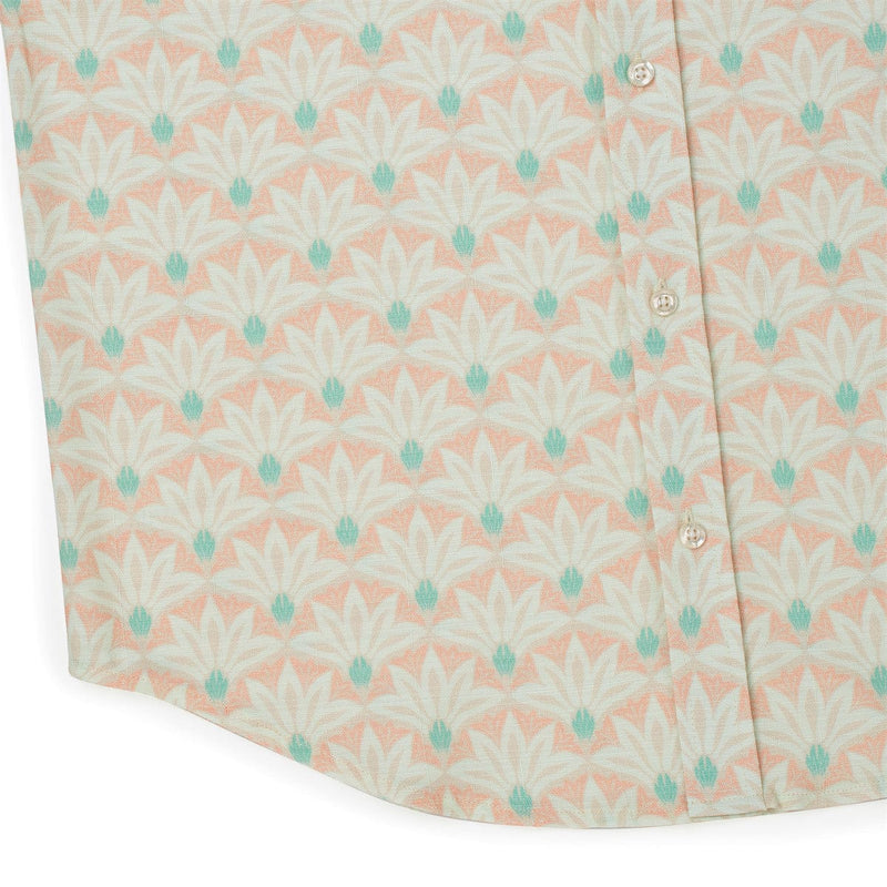 RSVLTS Terragave Bamboo Short Sleeve Shirt in Neutral — detail 2