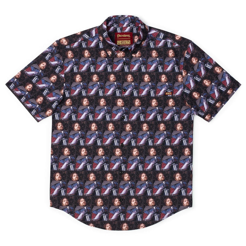RSVLTS I Have Failed You All KUNUFLEX Short Sleeve Shirt in Brown — detail 2