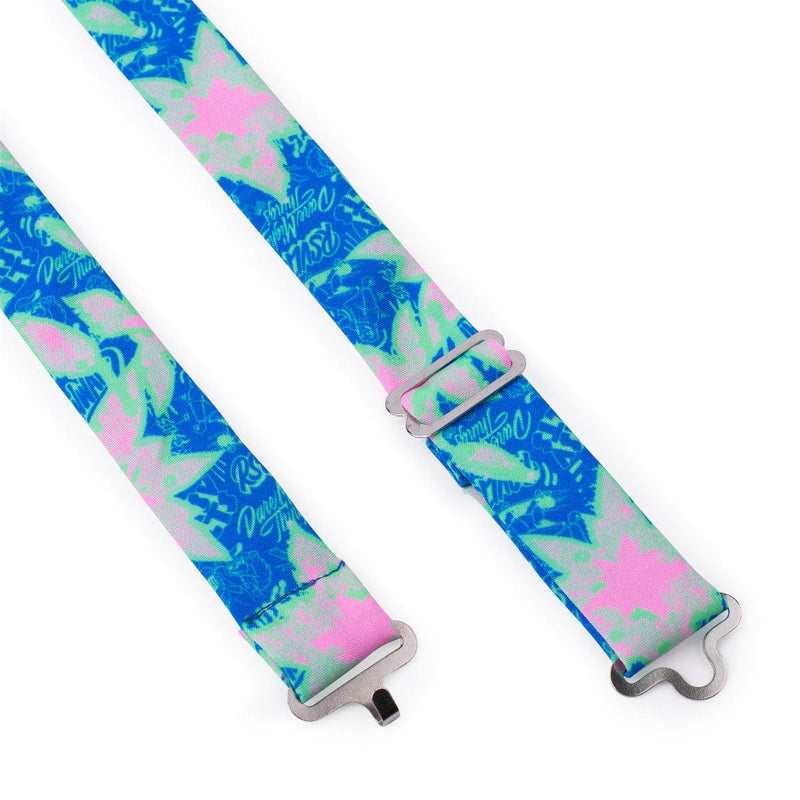 RSVLTS Camp Kunu Floral (Light Blue) Bow Tie — detail 2