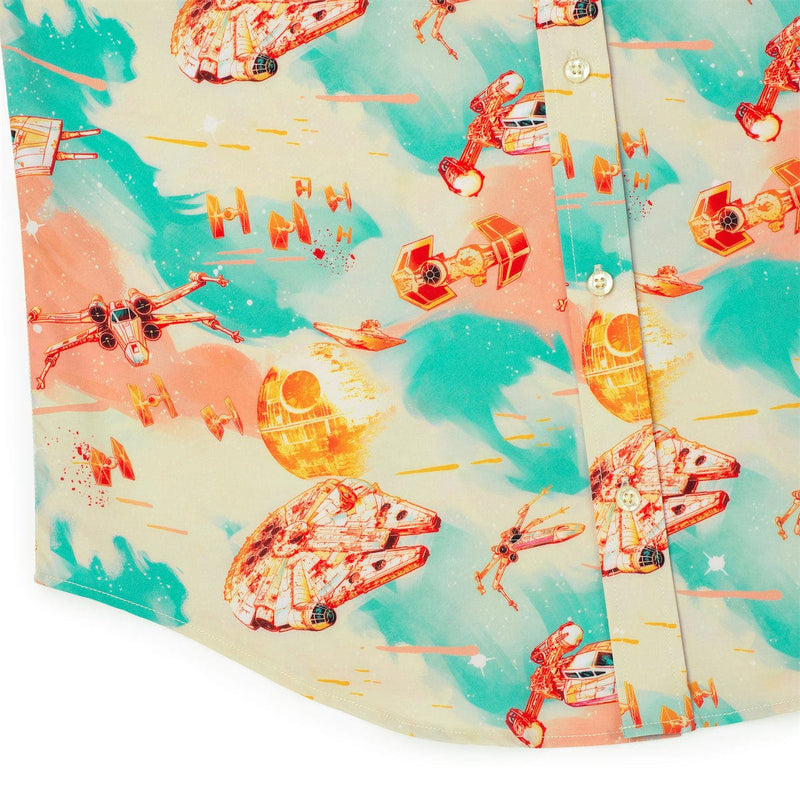 RSVLTS Cosmic Crossfire KUNUFLEX Short Sleeve Shirt — detail 5