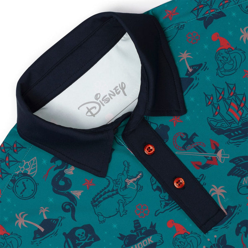 RSVLTS Hook’d It All-Day Polo in Blue — detail 4