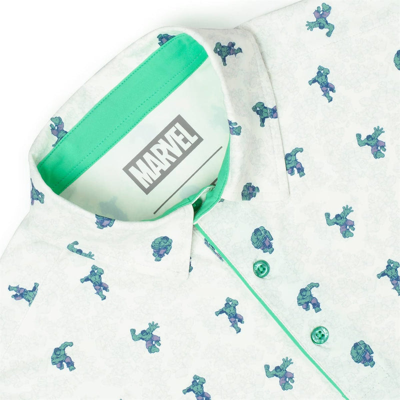 RSVLTS Hulk Out All-Day Polo in Green — detail 4